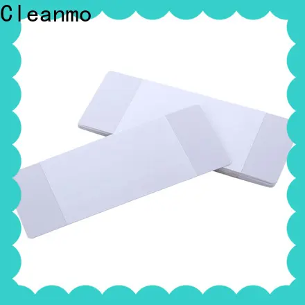 Cleanmo Hot-press compound Evolis Cleaning cards factory price for Cleaning Printhead1 1