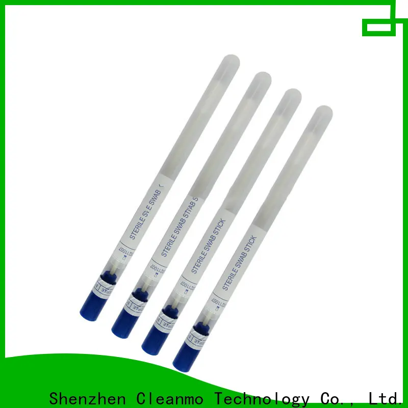 Cleanmo frosted tail of swab handle sampling swabs manufacturer for hospital 1