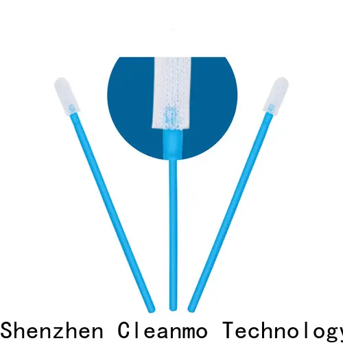 Cleanmo excellent chemical resistance texwipe polyester swabs wholesale for microscopes 1