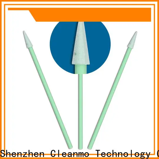 Custom cold medicine nose swabs green handle wholesale for Micro-mechanical cleaning 1