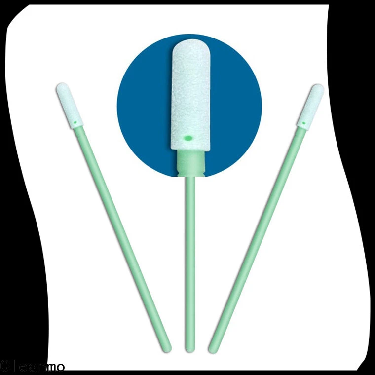 Cleanmo ESD-safe Polypropylene handle sensor cleaning swabs supplier for excess materials cleaning 1