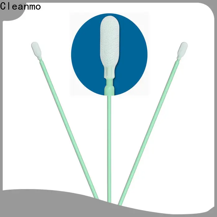 high quality texwipe polyester swabs polypropylene handle wholesale for optical sensors 1
