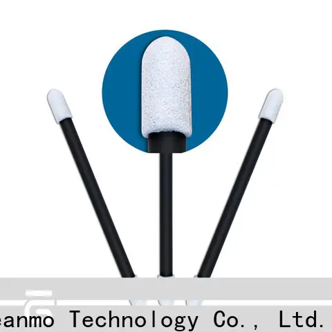 Cleanmo small ropund head swab sample factory price for excess materials cleaning 1