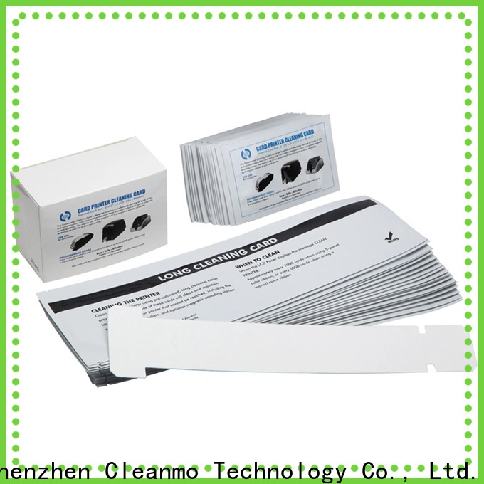 Cleanmo pvc zebra cleaners factory for ID card printers1 1