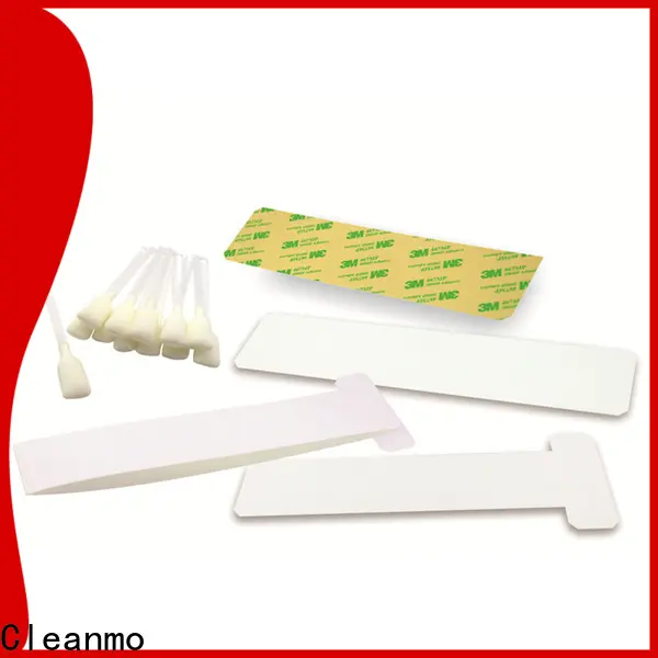 Cleanmo non woven zebra cleaning card supplier for cleaning dirt 1