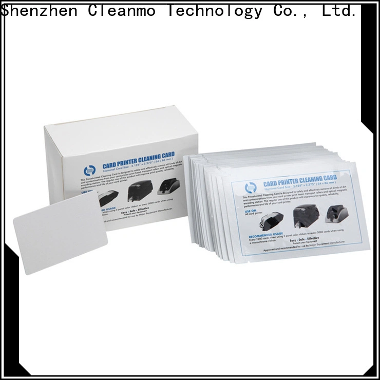 Cleanmo disposable printer cleaning products wholesale for HDP5000 1
