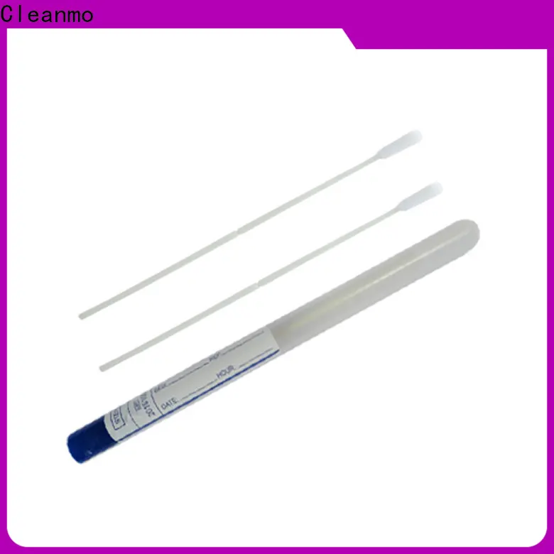 cost effective sampling swabs frosted tail of swab handle factory for molecular-based assays 1