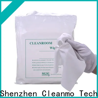 Cleanmo Bulk buy lint free clean room wipes wholesale for Stainless Steel Surface 1
