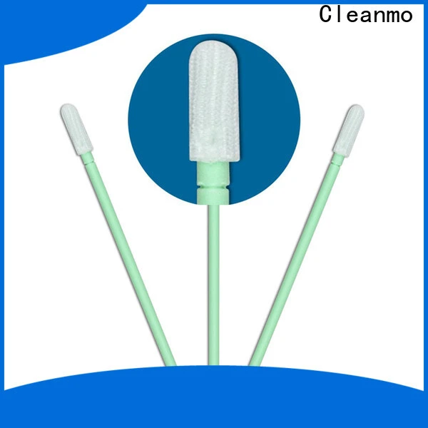 compatible polyester cleaning swabs double-layer knitted polyester manufacturer for optical sensors 1