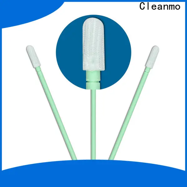 compatible polyester cleaning swabs double-layer knitted polyester manufacturer for optical sensors 1