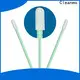 compatible polyester cleaning swabs double-layer knitted polyester manufacturer for optical sensors 1