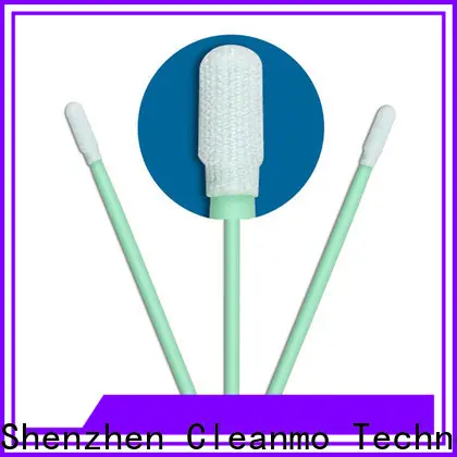 Cleanmo good quality polyester cleanroom swabs factory for general purpose cleaning 1