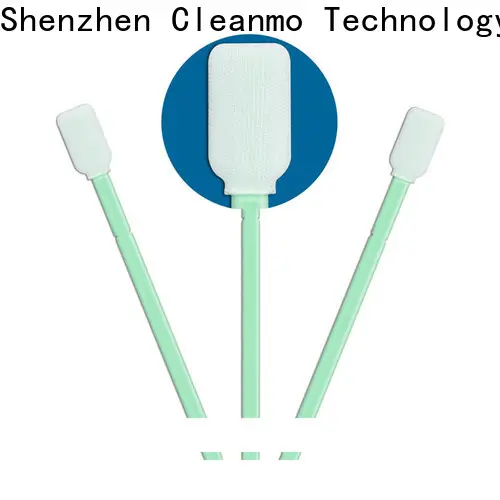 Cleanmo excellent chemical resistance polyester tube swabs manufacturer for printers 1