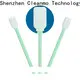 Cleanmo excellent chemical resistance polyester tube swabs manufacturer for printers 1