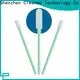Cleanmo double layers of microfiber fabric optical cotton swab manufacturer for excess materials cleaning 1