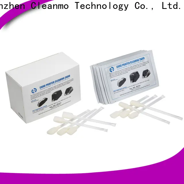 Cleanmo pvc zebra cleaners wholesale for ID card printers1 1