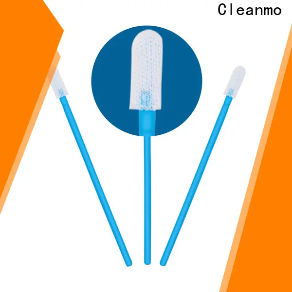 high quality Cleanroom dacron swabs double-layer knitted polyester factory for optical sensors 1