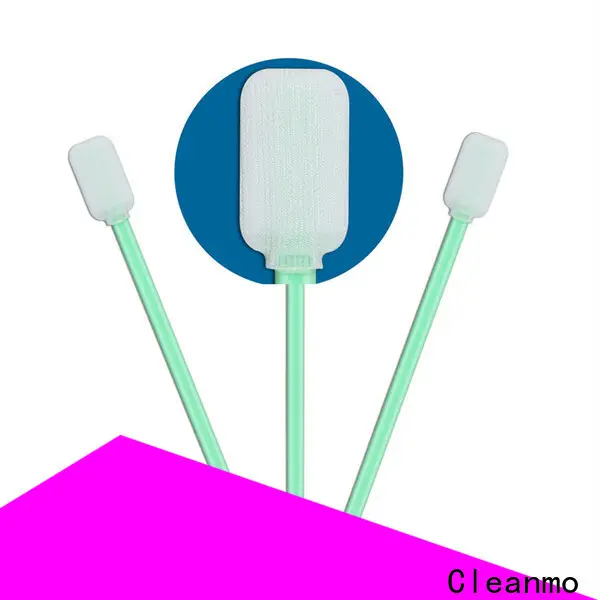 Cleanmo polypropylene handle dacron tipped swab supplier for general purpose cleaning 1