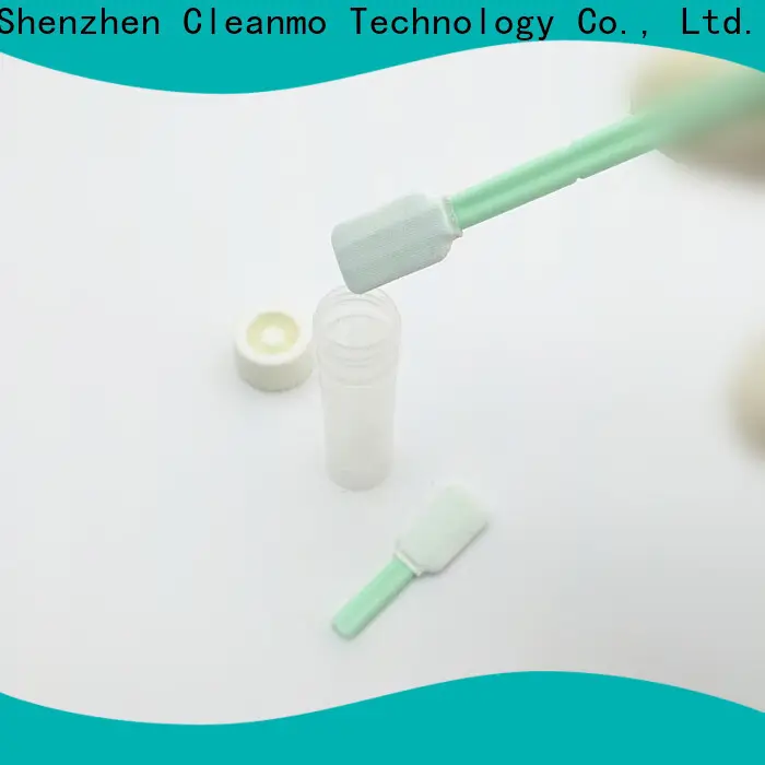 Cleanmo Wholesale ODM sterile q tips manufacturer for test residues of previously manufactured products 1