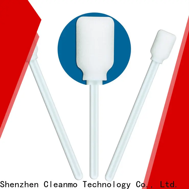 Cleanmo small ropund head cotton swaps factory price for Micro-mechanical cleaning 1