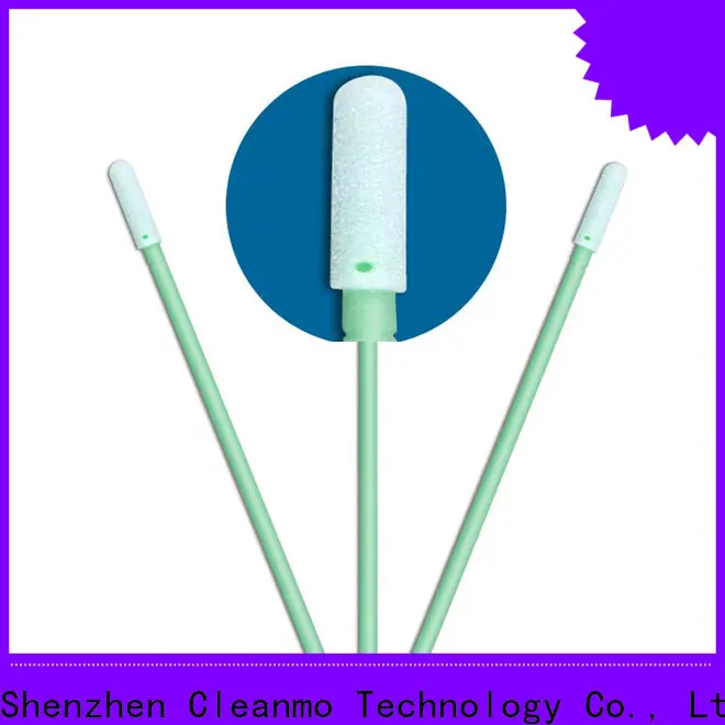 Cleanmo ESD-safe Polypropylene handle medical mouth swabs factory price for Micro-mechanical cleaning 1
