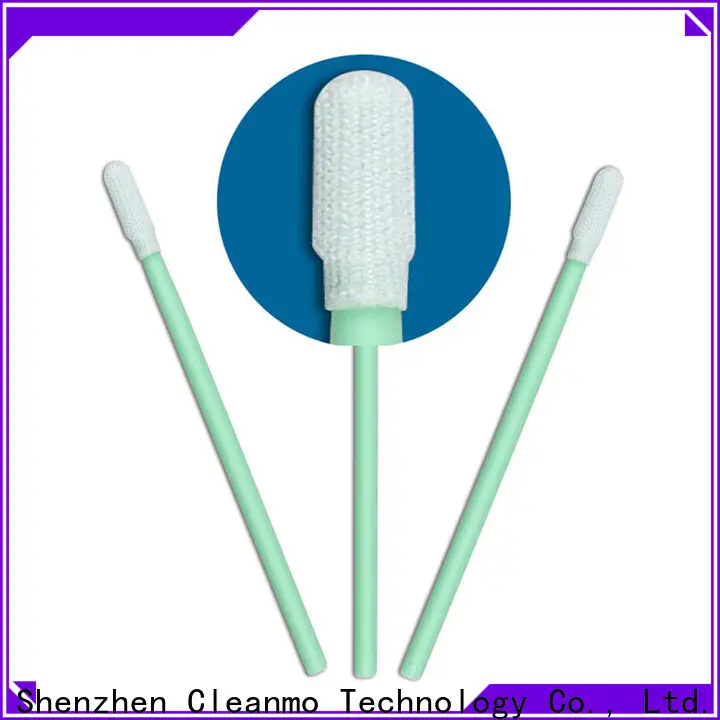 Cleanmo double-layer knitted polyester swab manufacturer for optical sensors1 1