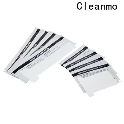 Cleanmo blending spunlace zebra printer cleaning wholesale for ID card printers4 1