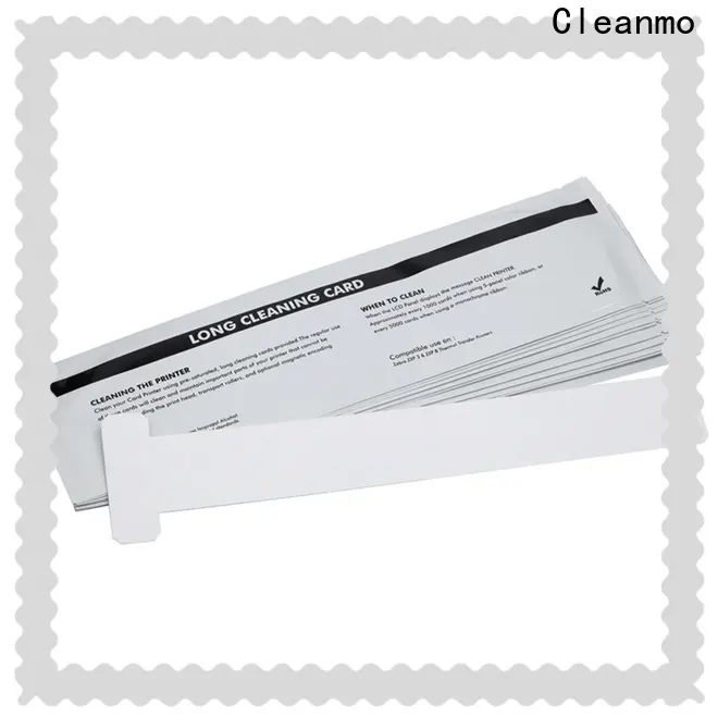 Cleanmo Bulk buy best zebra printer cleaning cards manufacturer for ID card printers1 1