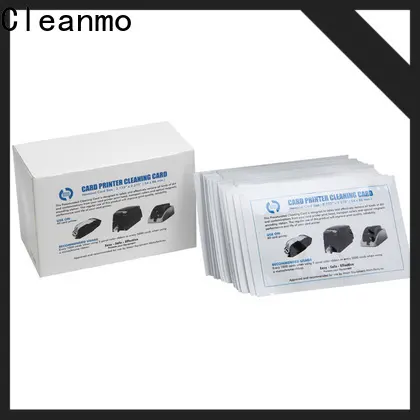 Cleanmo Bulk purchase zebra printhead cleaning factory for Zebra P120i printer 1