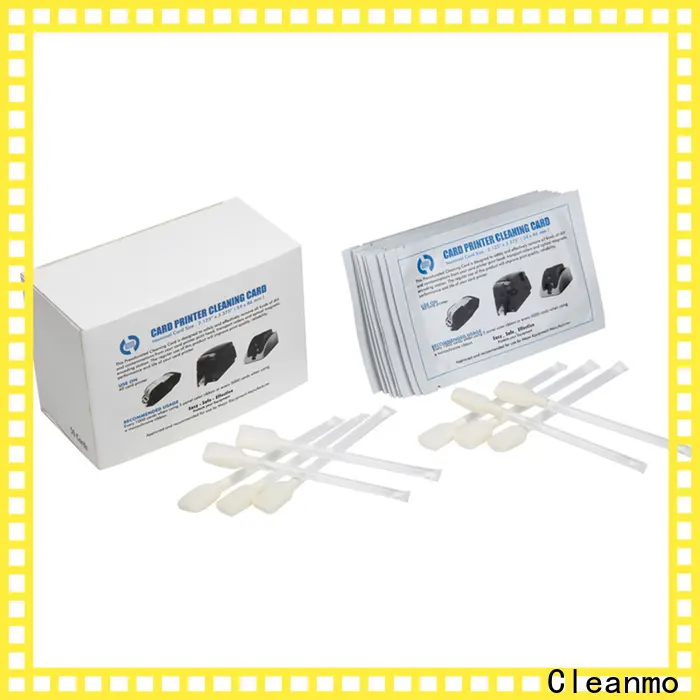 Cleanmo Bulk purchase high quality zebra printer cleaning cards factory for cleaning dirt1 1