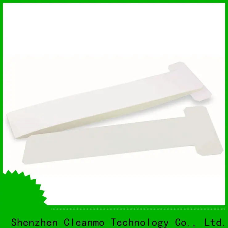 Cleanmo blending spunlace zebra printer cleaning manufacturer for ID card printers 1