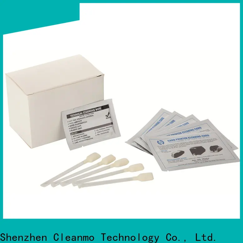 Cleanmo quick printer cleaning supplies manufacturer for ID card printers 1