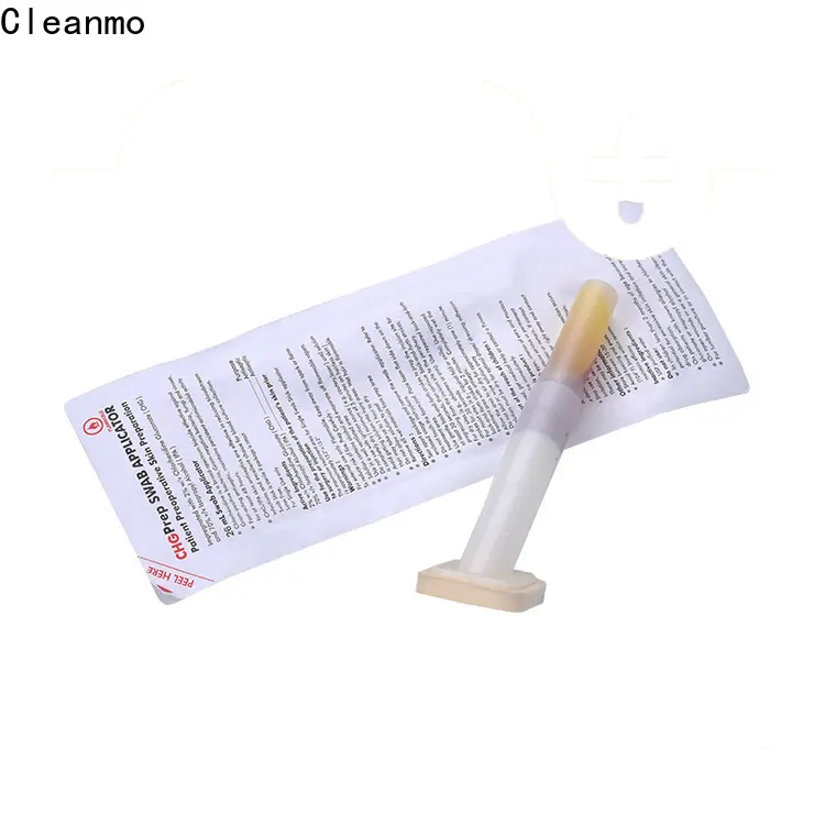 Cleanmo medical grade 100PPI open-cell polyurethane foam cotton applicator factory for surgical site cleansing after suturing1 1