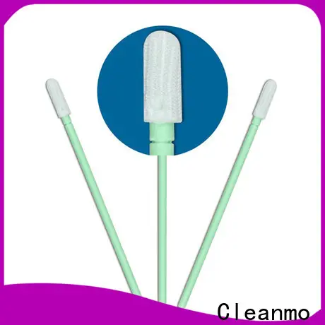 safe material toothette oral swabs double-layer knitted polyester supplier for printers 1