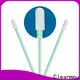 safe material toothette oral swabs double-layer knitted polyester supplier for printers 1