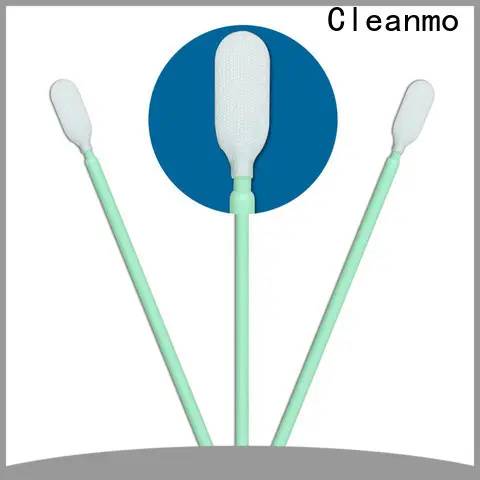 Cleanmo affordable Disposable Microfiber Swabs supplier for Micro-mechanical cleaning 1