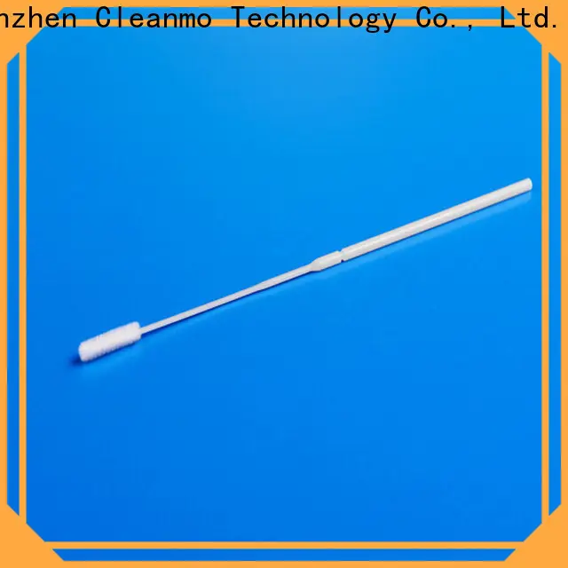 Cleanmo frosted tail of swab handle nasopharyngeal nylon flocked swab factory for molecular-based assays1 1