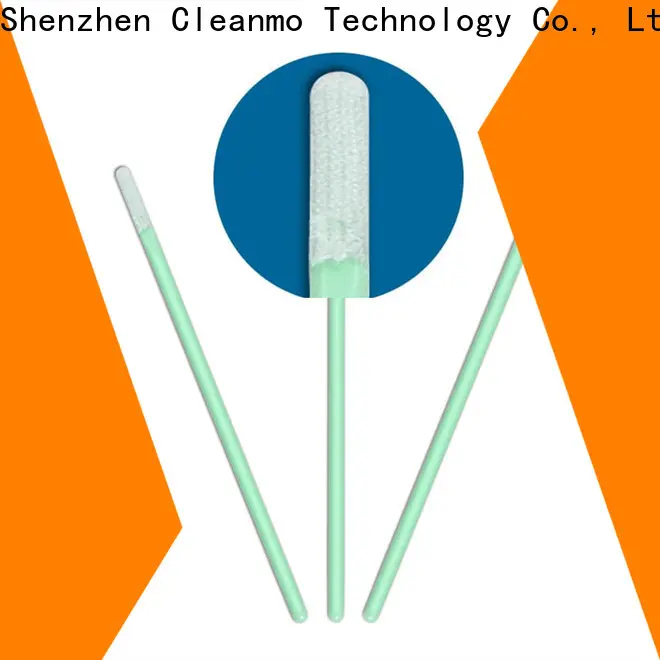 Cleanmo affordable microfiber swabs factory price for general purpose cleaning 1