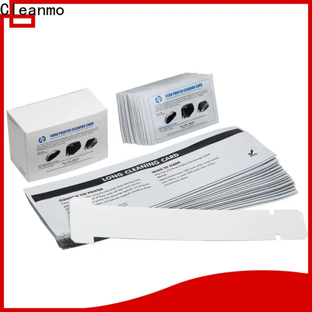 Cleanmo Aluminum foil packing zebra printer cleaning wholesale for Zebra P120i printer1 1