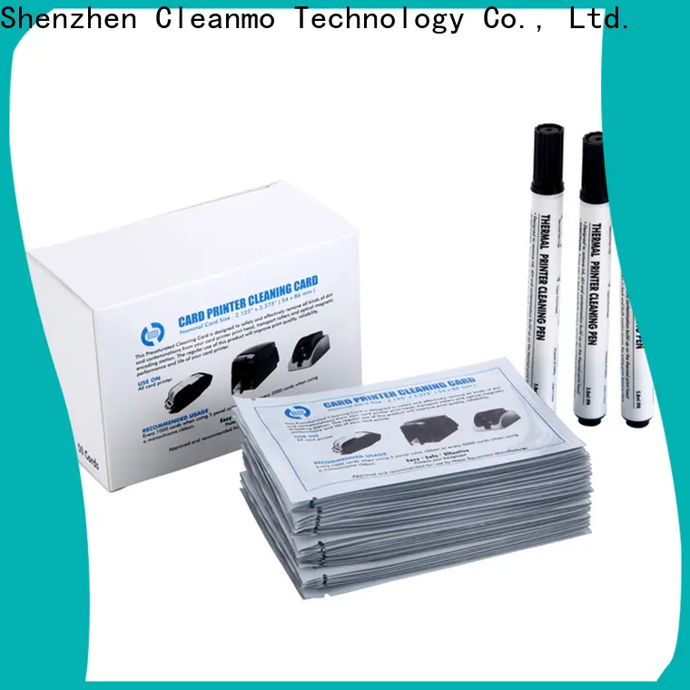 Cleanmo safe material magicard enduro cleaning kit factory for prima printers 1