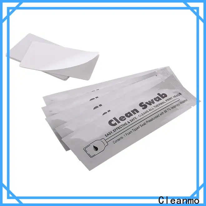 Cleanmo Aluminum Foil clean printer head factory price for Evolis printer 1