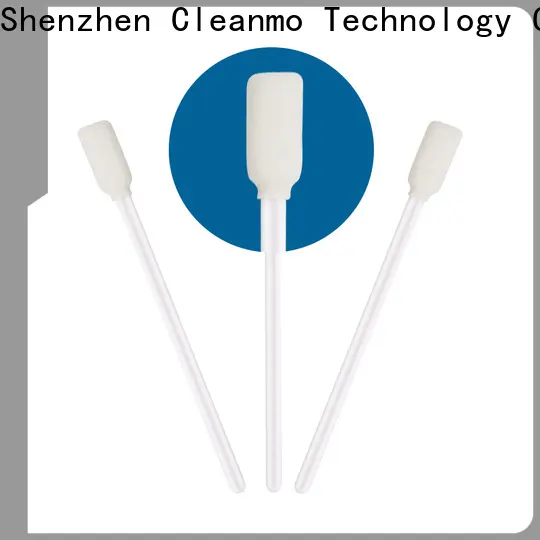 Cleanmo green handle oral sponge swabs factory price for general purpose cleaning1 1