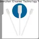 Cleanmo green handle oral sponge swabs factory price for general purpose cleaning1 1
