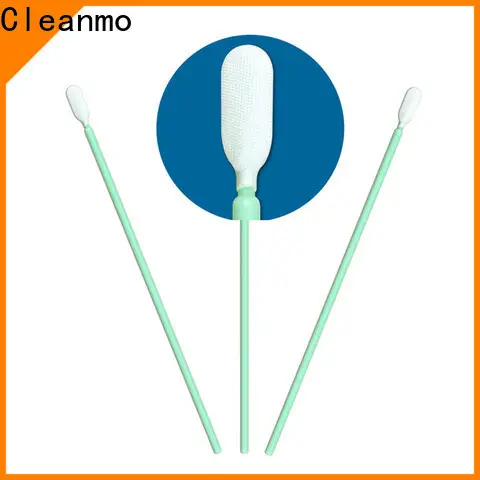 Cleanmo Polypropylene handle precision cotton swabs supplier for excess materials cleaning 1