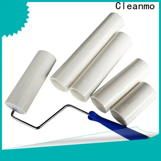 Cleanmo soft surface texture tacky rollers clean room factory for semiconductor 1