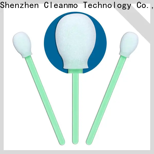 Cleanmo foam mouth swabs small ropund head wholesale for general purpose cleaning 1