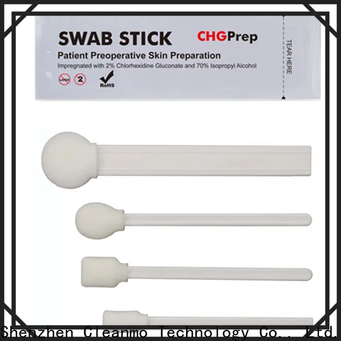 Wholesale OEM applicator swabs Polypropylene handle with 2% chlorhexidine gluconate manufacturer for Routine venipunctures 1