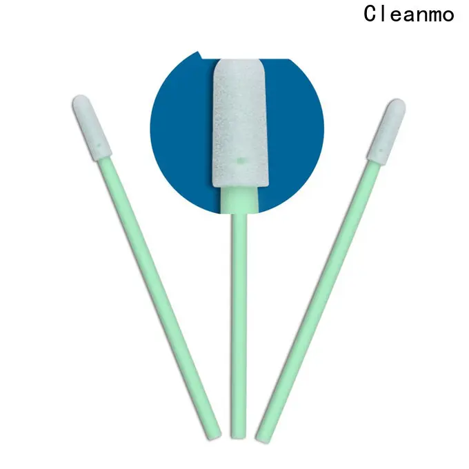 Wholesale OEM long q tips green handle factory price for Micro-mechanical cleaning 1
