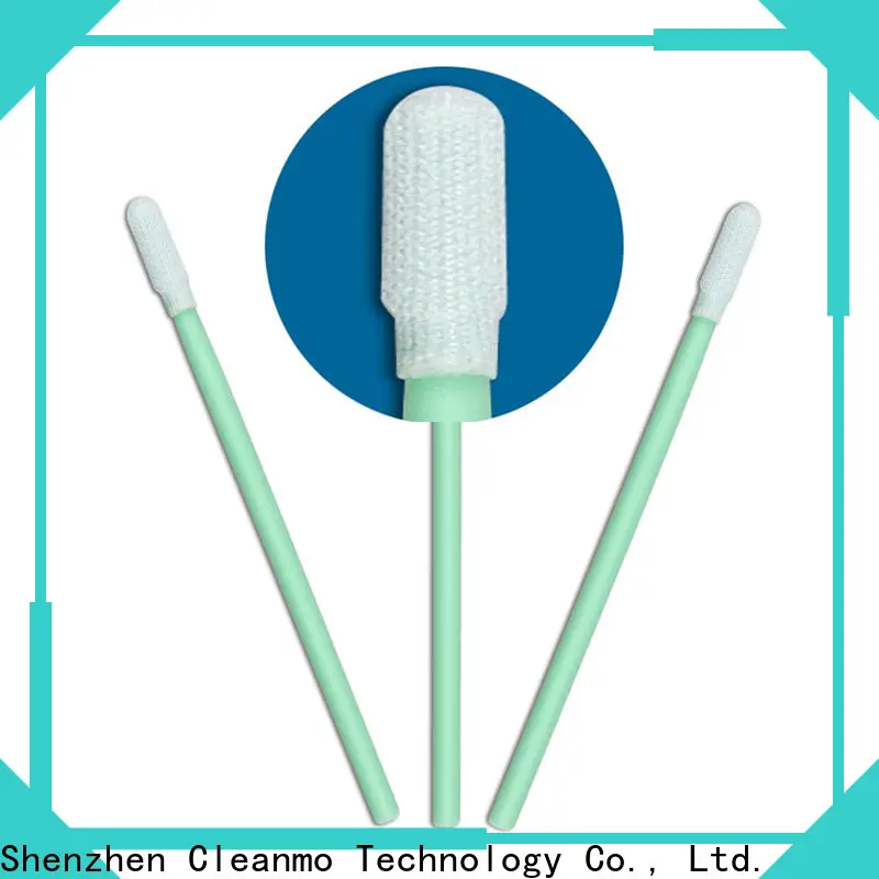high quality cleanroom polyester swabs flexible paddle manufacturer for microscopes 1