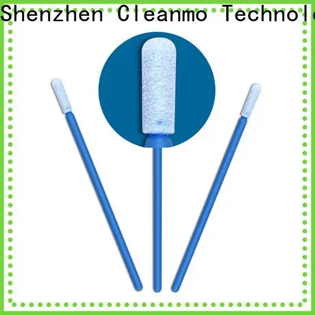 Custom large cotton swabs green handle wholesale for Micro-mechanical cleaning 1